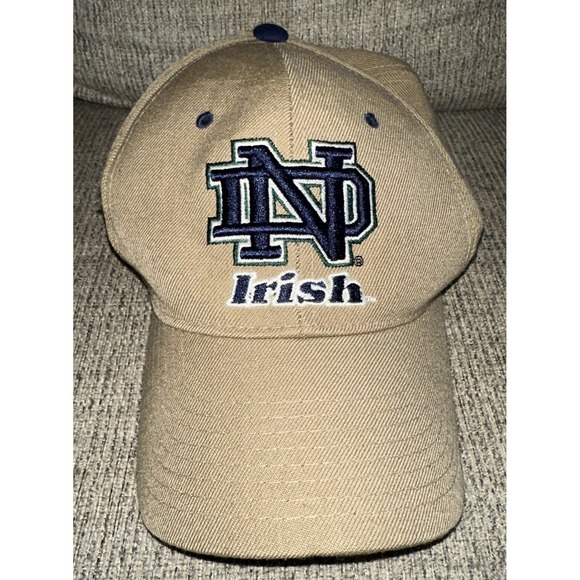 Zephyr Other - Vintage Notre Dame Fighting Irish Hat Cap Fitted‎ Mens 7 1/4 NCAA Football 90s